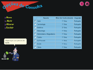 Figure 6: Consultation Options Page