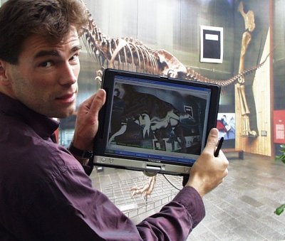 T-Rex on a Tablet