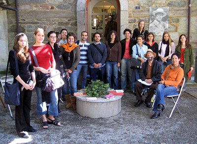 Fig 4: Students in Interactive Communication for Museums during a field trip to the Hermann Hesse Museum in Montagnola.
