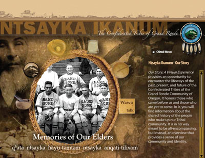 Fig 10: Memories of our Elders, part of Ntsayka Ikanum: Our Story